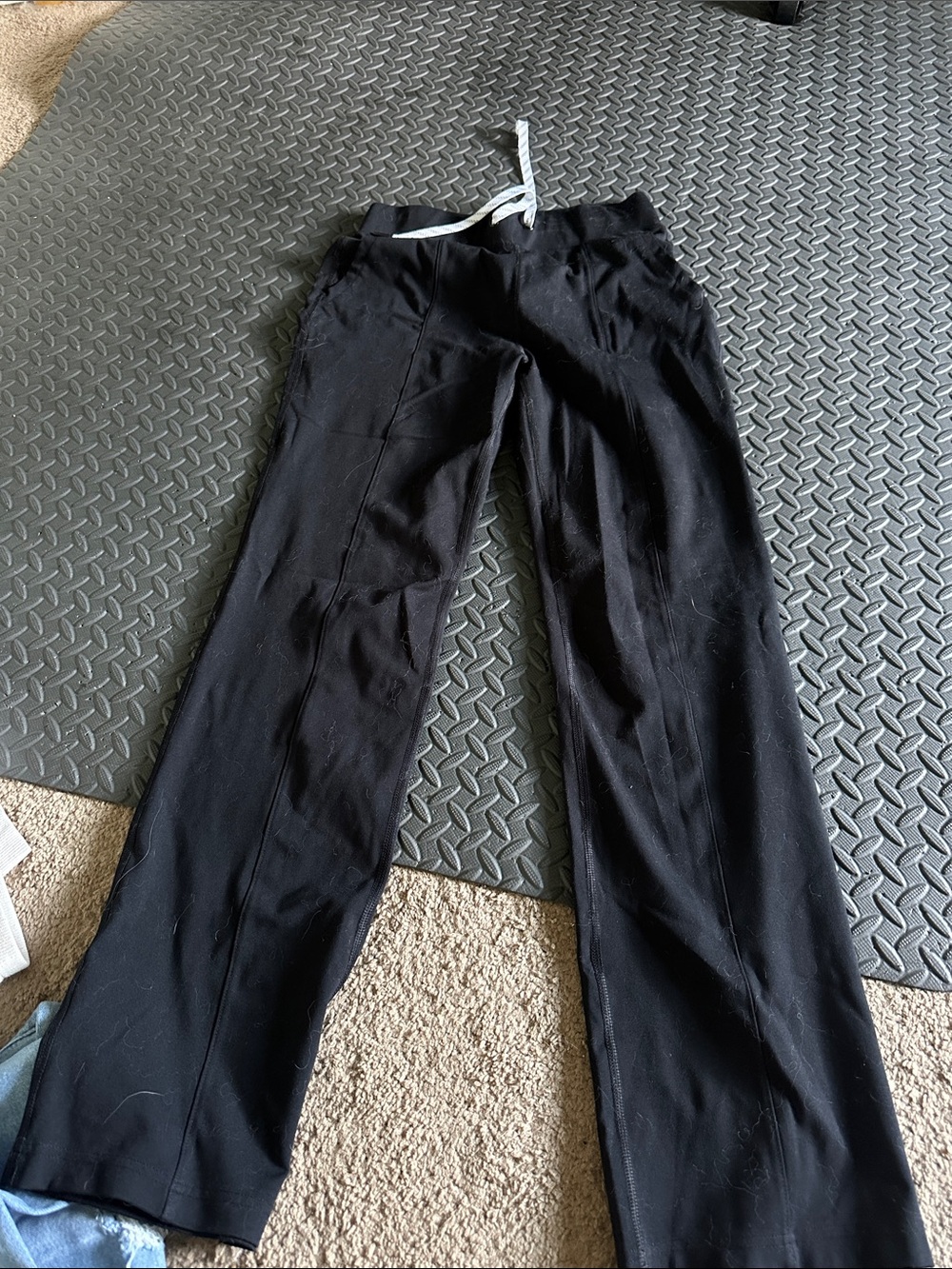 Women’s Black Drawstring Joggers